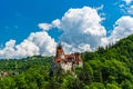 Bran Castle near Brasov, known as Dracula\'s Castle in Transylvania, Romania Royalty Free Stock Photo
