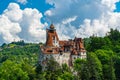 Bran Castle near Brasov, known as Dracula\'s Castle in Transylvania, Romania Royalty Free Stock Photo