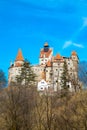 Bran Castle, Romania, known for the story of Dracula Royalty Free Stock Photo