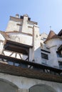 Bran Castle - inner courtyard detail, Transylvania, Romania Royalty Free Stock Photo