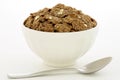 Bran cereal breakfast with oats Royalty Free Stock Photo