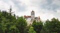 Bran or Dracula Castle in Transylvania, Romania Royalty Free Stock Photo