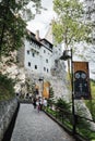 Bran or Dracula Castle in Transylvania, Romania Royalty Free Stock Photo