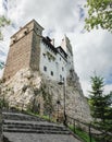 Bran or Dracula Castle in Transylvania, Romania Royalty Free Stock Photo