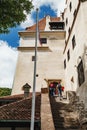 Bran or Dracula Castle in Transylvania, Romania Royalty Free Stock Photo