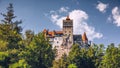 Bran Dracula historical castle of Transylvania, in Brasov region, Romania, Europe
