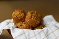 Bran Muffins Royalty Free Stock Photo