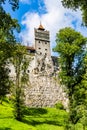 Bran Castle in the the immediate vicinity of Brasov, Transylvania, Romania Royalty Free Stock Photo