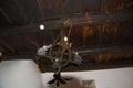 Bran, Romania: The Interior of the medieval Bran Castle, home of Vlad Tepes Dracula, Brasov, Transylvania, Romania Royalty Free Stock Photo