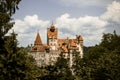 Bran Castle, Romania. The mysterious abode of the vampire Dracula Royalty Free Stock Photo