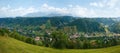 Bran village summer view (Romania).