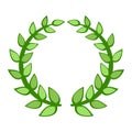 Branch award vector icon