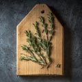 Branch bunch fresh rosemary spices