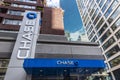 Branch office of Chase Bank in New York, USA