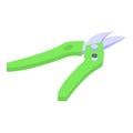 Branch secateurs icon, isometric style Royalty Free Stock Photo