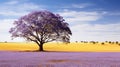 branches jacaranda tree