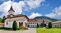 Brancoveanu Monastery in Sambata de Sus, Romania Royalty Free Stock Photo