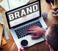 Brand Branding Copyright Trademark Marketing Concept Royalty Free Stock Photo