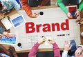 Brand Branding Marketing Strategy Business Concept Royalty Free Stock Photo