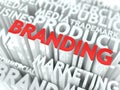 Brand Concept. Royalty Free Stock Photo