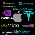 Brand logo icons worldâs top 10 companies by their market In 2023 april