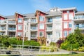 New apartment building under blue sky Royalty Free Stock Photo