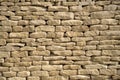 Cotswold drystone wall Royalty Free Stock Photo