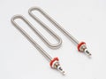 Water heating element of a washing machine Royalty Free Stock Photo