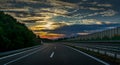 Brand New Highway Royalty Free Stock Photo