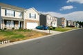 Brand new housing development Royalty Free Stock Photo