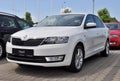 Brand new Skoda Rapid Royalty Free Stock Photo