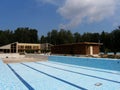 Brand new swimming pool Royalty Free Stock Photo