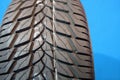 Brand new tire pattern Royalty Free Stock Photo