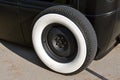 White sidewall tire on a classic old car