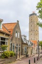 Brandaris lighthouse at Terschelling The Netherlands Royalty Free Stock Photo