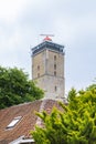 Brandaris lighthouse at Terschelling The Netherlands Royalty Free Stock Photo