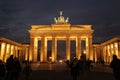 The Brandenburg Gate, Berlin Royalty Free Stock Photo