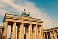 Brandenburg Gate, Berlin Royalty Free Stock Photo