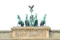 Brandenburg Gate in Berlin, Germany Royalty Free Stock Photo
