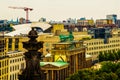 Brandenburg gate in Berlin, Germany or Federal Republic of Germany. Architectural monument in historic center of Berlin