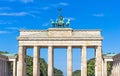 Brandenburg Gate, Berlin, Germany Royalty Free Stock Photo