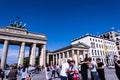 The Brandenburg Gate In Berlin Germany