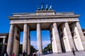 The Brandenburg Gate In Berlin Germany