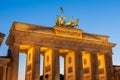 Brandenburg Gate Royalty Free Stock Photo