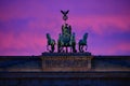 The Brandenburg Gate - BerlÃÂ­n, Monument, Berlin