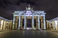 Berlin Brandenburg gate Brandenburger Tor at sunset Royalty Free Stock Photo