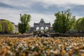 Brandenburg Gate in Brussels at Parc du Cinquantenaire in Brussels, Belgium Royalty Free Stock Photo