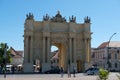 Brandenburg Gate and Luise square