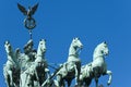 Brandenburg Gate Quadriga Royalty Free Stock Photo