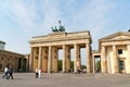 Brandenburg Gate and the Quadriga in Berlin Royalty Free Stock Photo